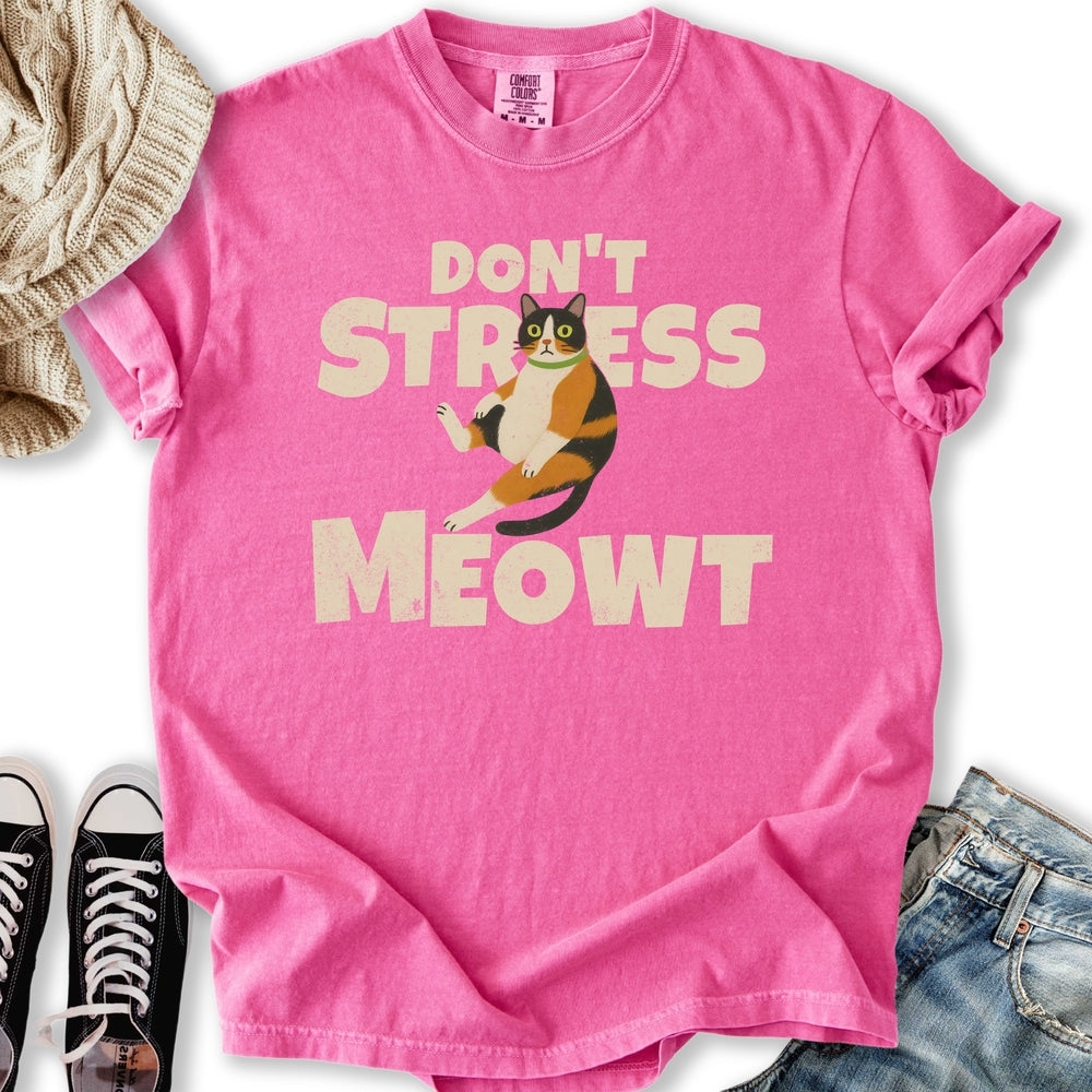 Dont Stress Meowt - Adult & Kids T-Shirts, Sweatshirts & Hoodies apparel design preview 1