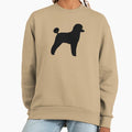 Black Toy Poodle Silhouette(s) - Adult & Kids T-Shirts, Sweatshirts & Hoodies apparel design preview 1