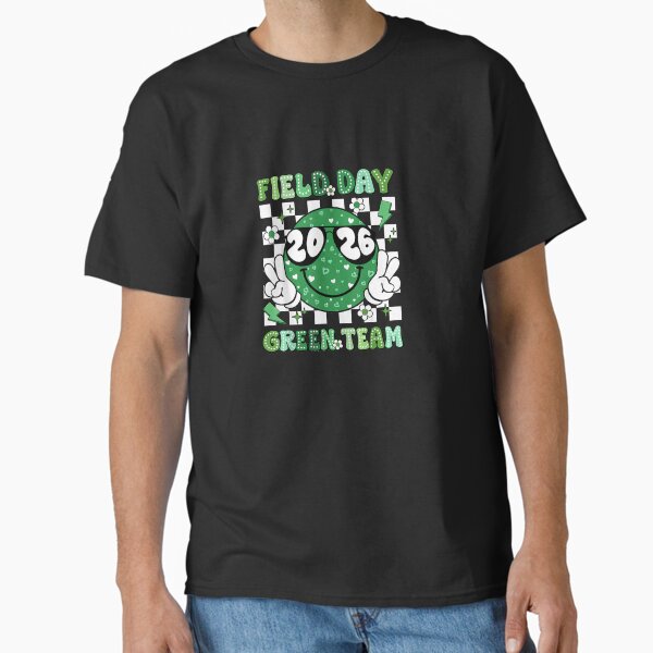 Field Day Green Team 2026 Let The Games Begin Trip - Adult & Kids T-Shirts, Sweatshirts & Hoodies apparel design preview 1