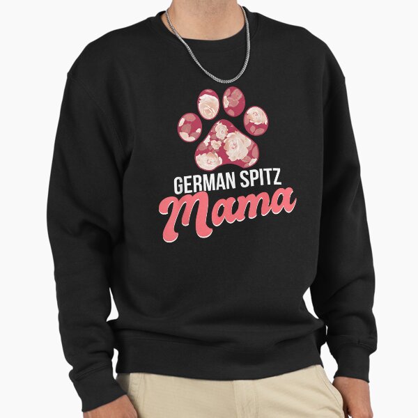 Cute Dog Breed German Spitz Mama Mom - Adult & Kids T-Shirts, Sweatshirts & Hoodies apparel design preview 1