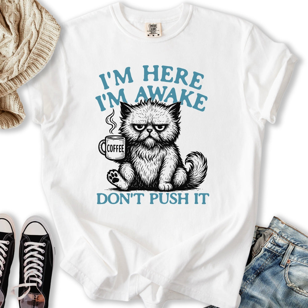 Im Here Awake - Adult & Kids T-Shirts, Sweatshirts & Hoodies apparel design preview 2
