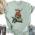 Cowboy Cat Rider - Adult & Kids T-Shirts, Sweatshirts & Hoodies apparel design preview 1