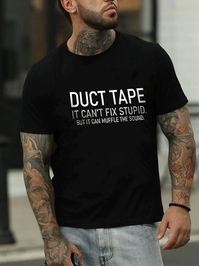 DUCT TAPE Print Men Slogan - Adult & Kids T-Shirts, Sweatshirts & Hoodies apparel design preview 3