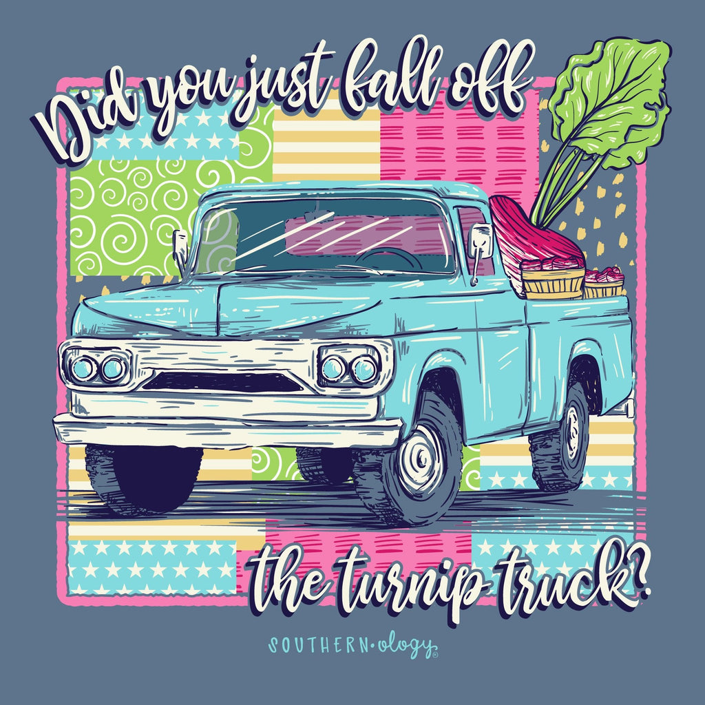 Southernology Pattern Turnip Truck Comfort Colors - Adult & Kids T-Shirts, Sweatshirts & Hoodies apparel design preview 2