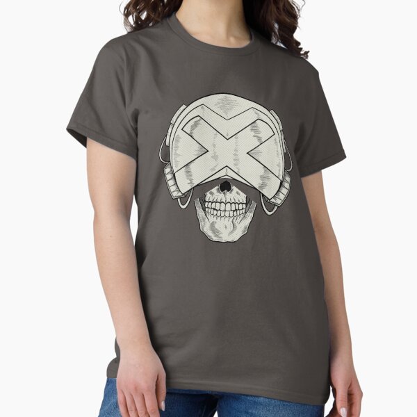 FALL OF X Professor Skull - Adult & Kids T-Shirts, Sweatshirts & Hoodies apparel design preview 1