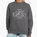 Woodworking Plane Technical Drawing - Adult & Kids T-Shirts, Sweatshirts & Hoodies apparel design preview 1