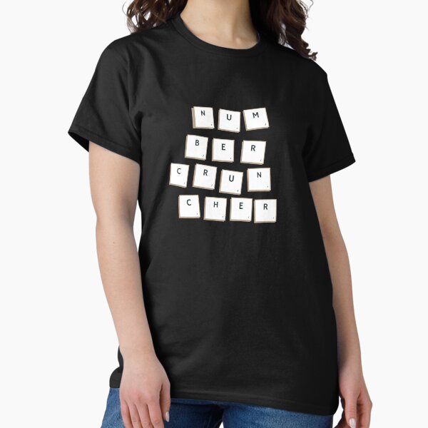 Number Cruncher. - Adult & Kids T-Shirts, Sweatshirts & Hoodies apparel design preview 1