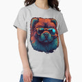 Sunglasses Chow II Cool design for stylish dog owners - Adult & Kids T-Shirts, Sweatshirts & Hoodies apparel design preview 1