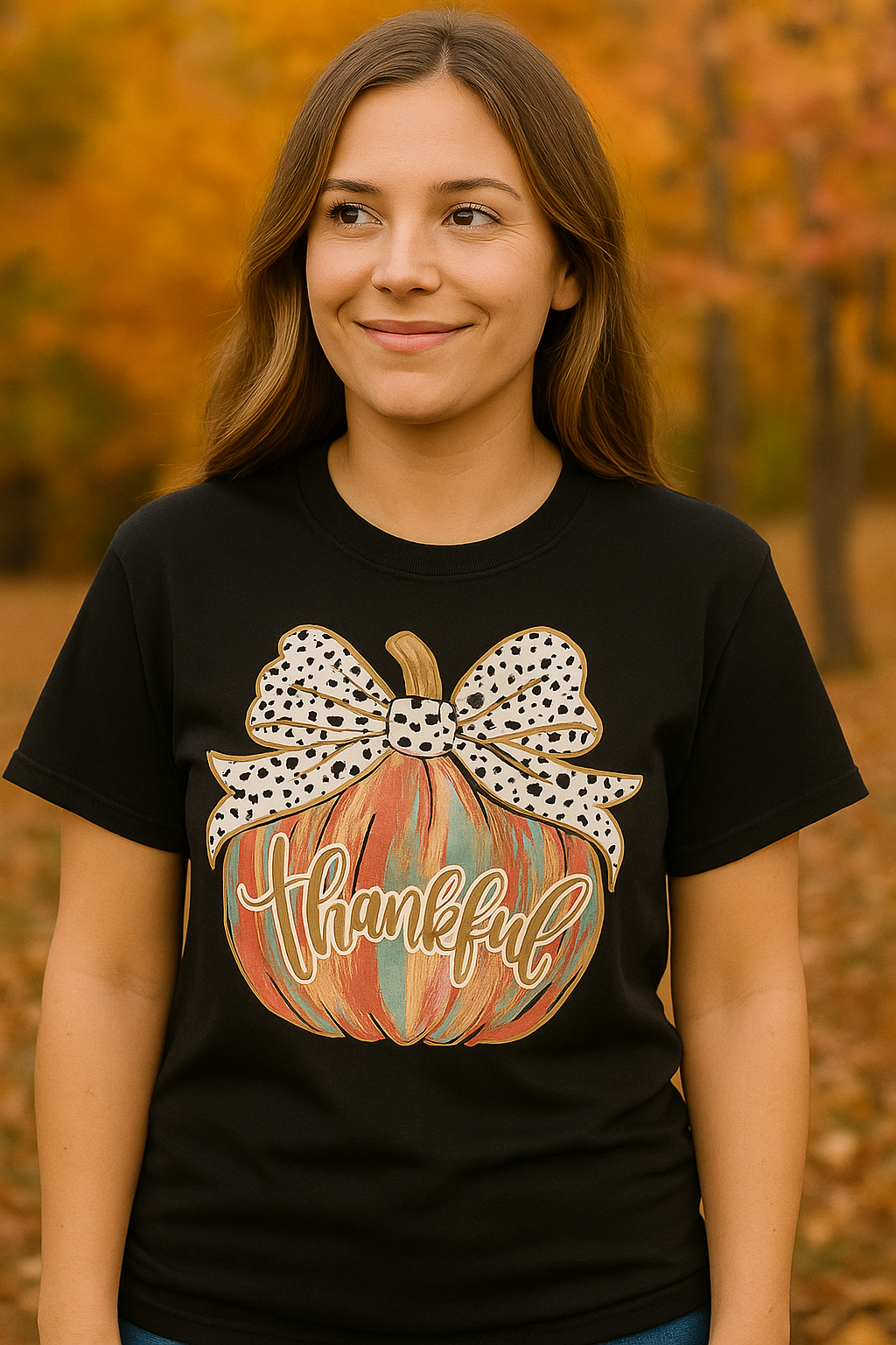 Southern Couture Soft Painted Pumpkin Fall - Adult & Kids T-Shirts, Sweatshirts & Hoodies apparel design preview 1