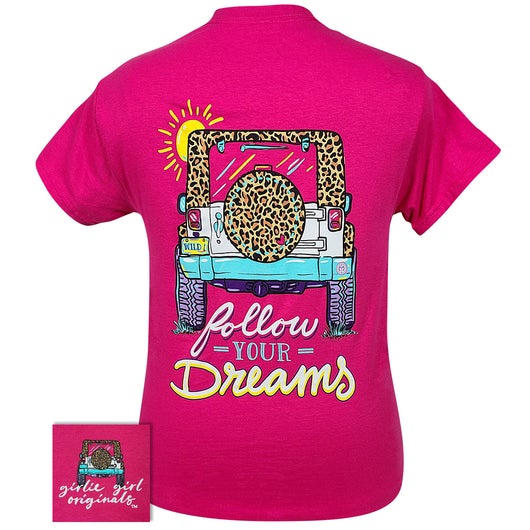 Girlie Girl Originals Dreams Leopard - Adult & Kids T-Shirts, Sweatshirts & Hoodies apparel design preview 2