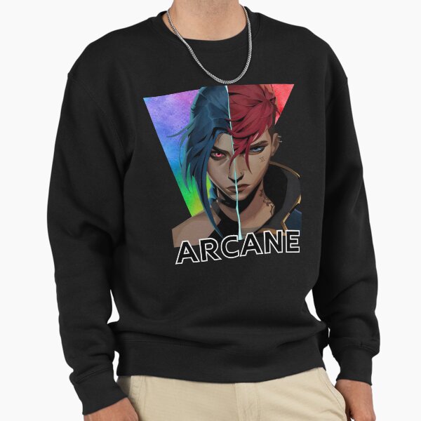Arcane Vi and Jinx - Adult & Kids T-Shirts, Sweatshirts & Hoodies apparel design preview 1