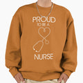 Proud to be a nurse - Adult & Kids T-Shirts, Sweatshirts & Hoodies apparel design preview 1