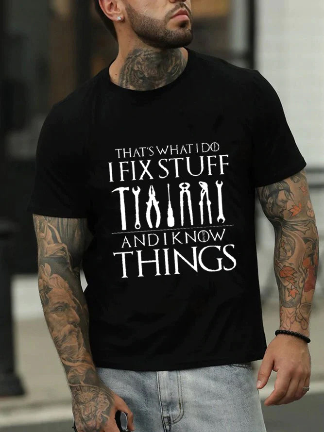 That's What I Do Print Men Slogan - Adult & Kids T-Shirts, Sweatshirts & Hoodies apparel design preview 3