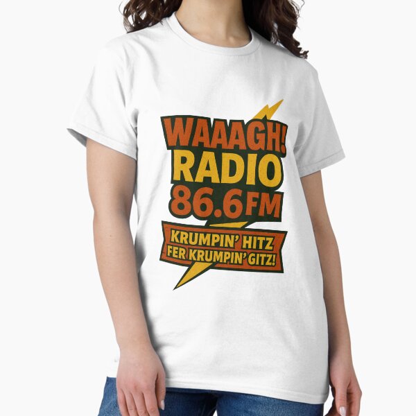 WAAAGH!!! Radio! Krumpin' Hitz! - Adult & Kids T-Shirts, Sweatshirts & Hoodies apparel design preview 1