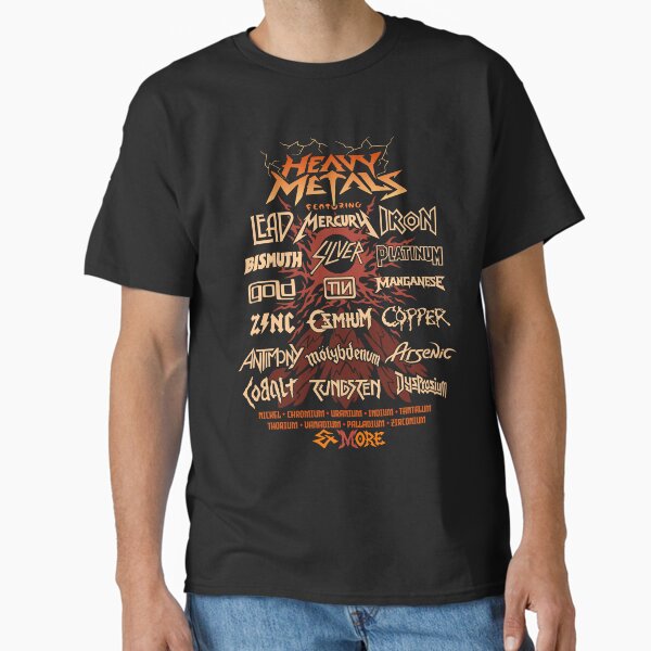 Heavy Metals Parody - Adult & Kids T-Shirts, Sweatshirts & Hoodies apparel design preview 1
