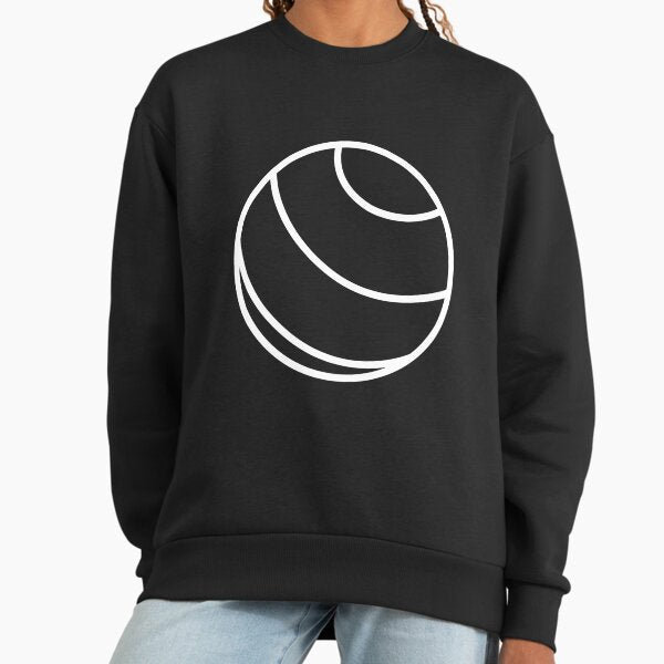 White Simple Yoga Ball exercise - Adult & Kids T-Shirts, Sweatshirts & Hoodies apparel design preview 1