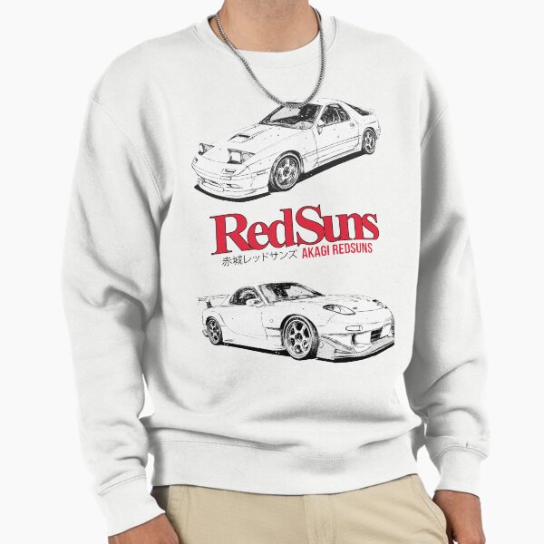 Initial D Akagi Redsuns Manga - Adult & Kids T-Shirts, Sweatshirts & Hoodies apparel design preview 1
