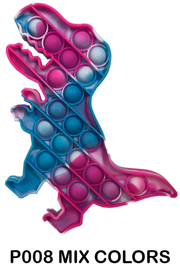 Dinosaur Tie Dye Push Pop It Bubble Fidget Toy - Adult & Kids T-Shirts, Sweatshirts & Hoodies apparel design preview 2