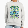 Polish Flowers Pattern wycinanki Folklore Folk Art - Adult & Kids T-Shirts, Sweatshirts & Hoodies apparel design preview 1