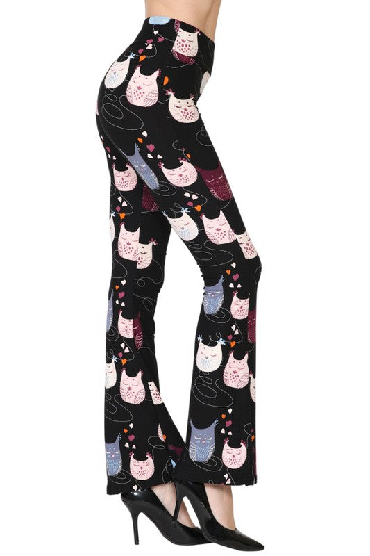 Owl Print Soft Lounge Pajama Pants - Adult & Kids T-Shirts, Sweatshirts & Hoodies apparel design preview 1