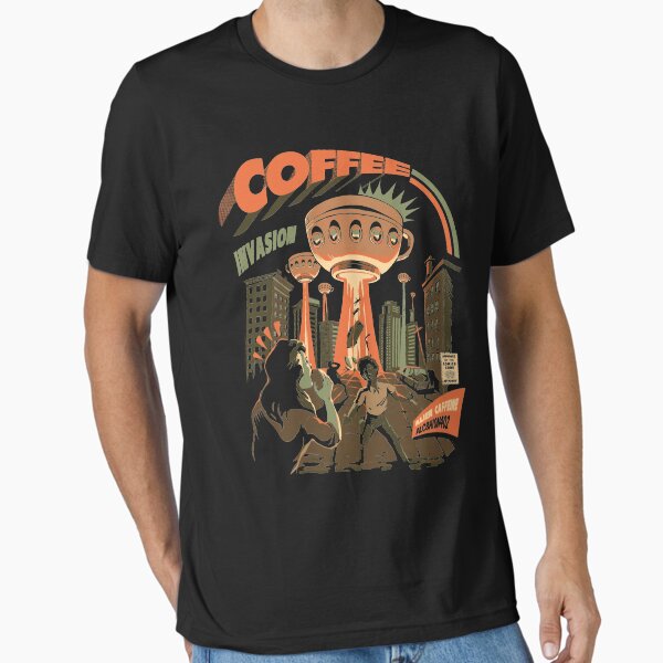 Coffee Invasion - Adult & Kids T-Shirts, Sweatshirts & Hoodies apparel design preview 1