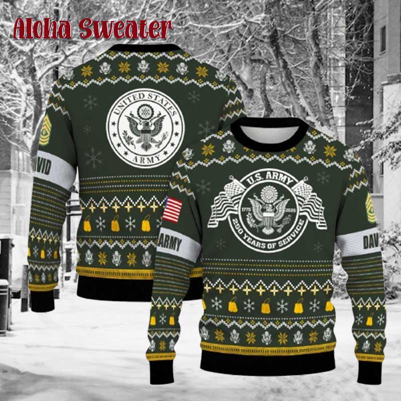The Proud Ranks Usmc Ugly Christmas Sweater product image 5