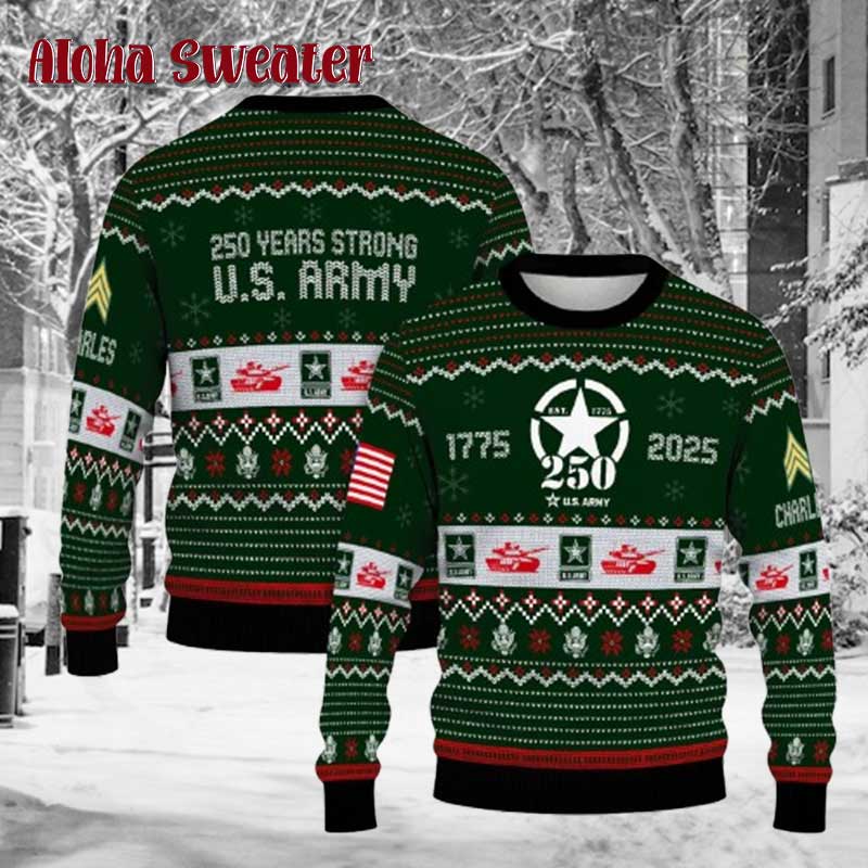 78 Years Ranks Us Air Force Ugly Christmas Sweater product image 3