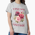 Vintage Roses Flower - Adult & Kids T-Shirts, Sweatshirts & Hoodies apparel design preview 1