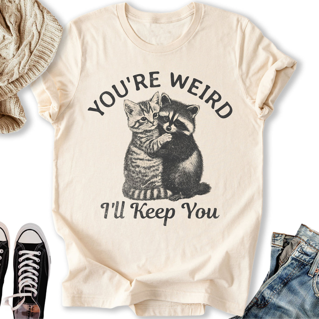 You're Weird - Adult & Kids T-Shirts, Sweatshirts & Hoodies apparel design preview 2