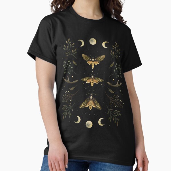 Death Head Moths Night - Adult & Kids T-Shirts, Sweatshirts & Hoodies apparel design preview 1