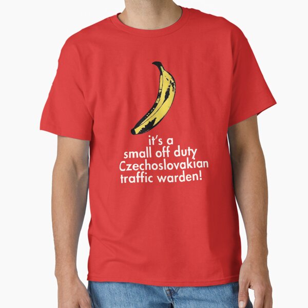 Red Dwarf Small Off Duty Traffic Warden Banana - Adult & Kids T-Shirts, Sweatshirts & Hoodies apparel design preview 1