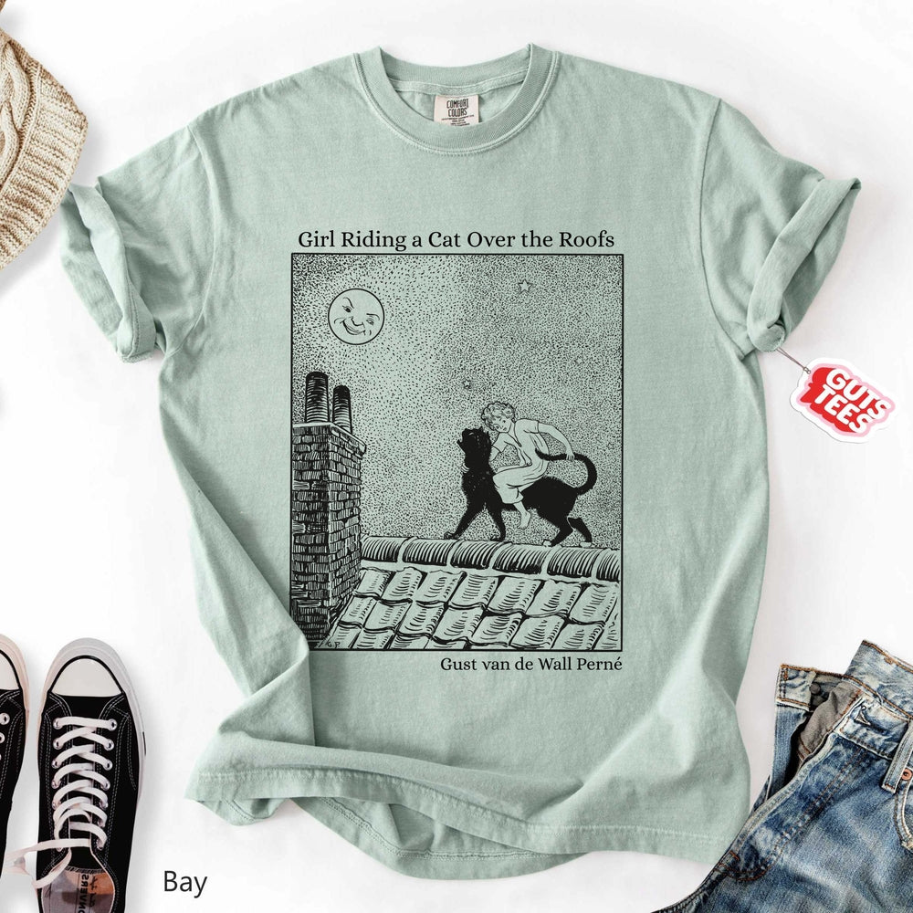 Quirky Vintage Art - Adult & Kids T-Shirts, Sweatshirts & Hoodies apparel design preview 2
