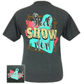 Girlie Girl Originals Preppy Stock Show Mom - Adult & Kids T-Shirts, Sweatshirts & Hoodies apparel design preview 1
