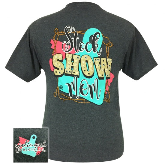 Girlie Girl Originals Preppy Stock Show Mom - Adult & Kids T-Shirts, Sweatshirts & Hoodies apparel design preview 1