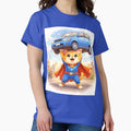 Superhero Cat Lifting a Car Cute Animal Hero Saving - Adult & Kids T-Shirts, Sweatshirts & Hoodies apparel design preview 1