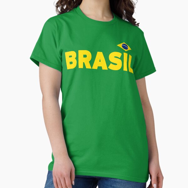 Brazil National Team Brazilian Futbol Soccer Flag - Adult & Kids T-Shirts, Sweatshirts & Hoodies apparel design preview 1
