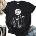 Kitten Moon - Adult & Kids T-Shirts, Sweatshirts & Hoodies apparel design preview 1