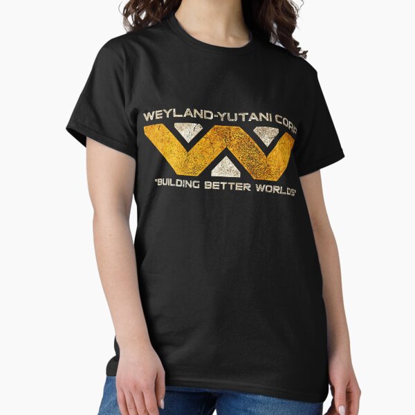 Weyland Yutani Vintage Distressed Print - Adult & Kids T-Shirts, Sweatshirts & Hoodies apparel design preview 1