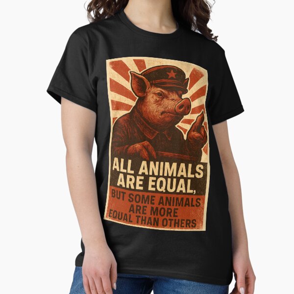 All Animals Are Equal - Adult & Kids T-Shirts, Sweatshirts & Hoodies apparel design preview 1