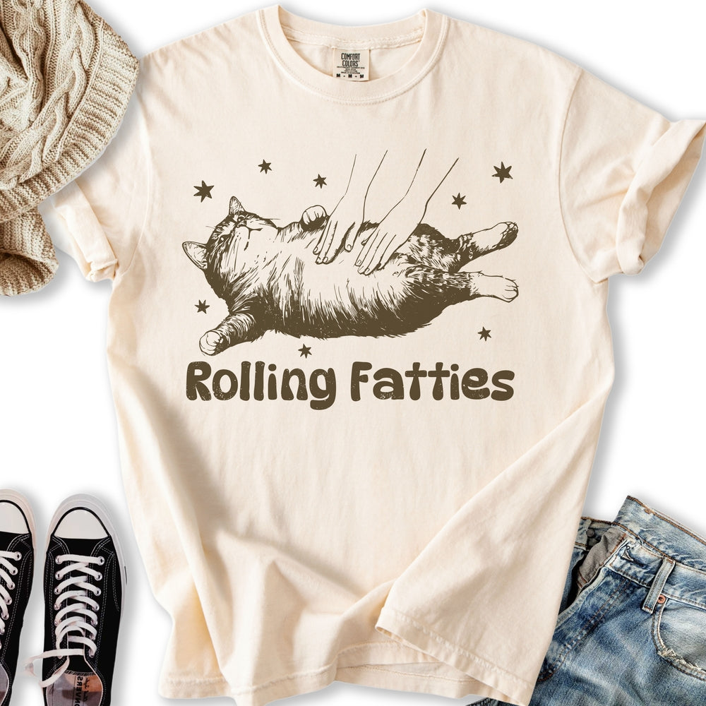 Rolling Fatties - Adult & Kids T-Shirts, Sweatshirts & Hoodies apparel design preview 2