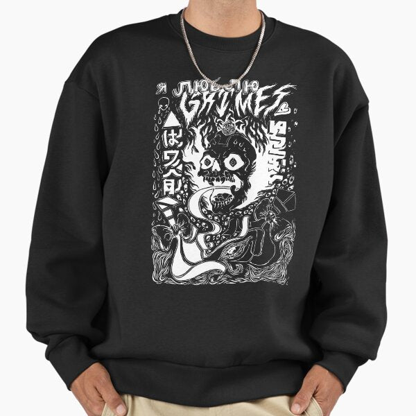 Grimes Visions Inverted Occult - Adult & Kids T-Shirts, Sweatshirts & Hoodies apparel design preview 1