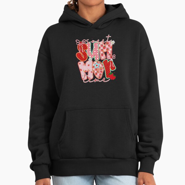 Sweet Summer Time Strawberry Coquette Bow Checkered - Adult & Kids T-Shirts, Sweatshirts & Hoodies apparel design preview 1