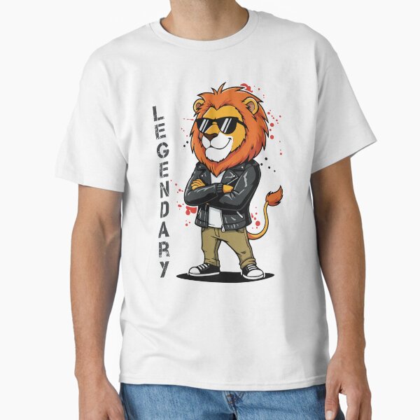 Legendary lion - Adult & Kids T-Shirts, Sweatshirts & Hoodies apparel design preview 1