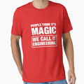 People Think It's Magic. We Call It Engineering. - Adult & Kids T-Shirts, Sweatshirts & Hoodies apparel design preview 1