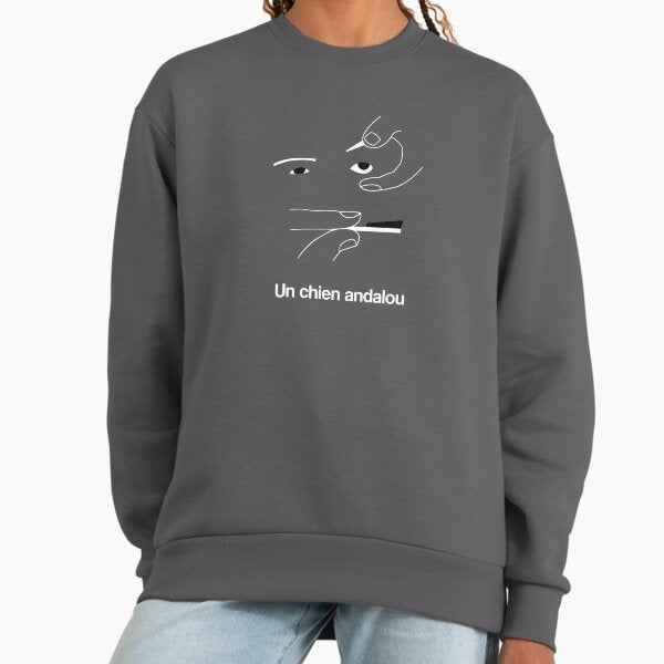 Copy of Minimalist movie fan art an Andalusian dog - Adult & Kids T-Shirts, Sweatshirts & Hoodies apparel design preview 1