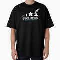 Evolution of a board gamer - Adult & Kids T-Shirts, Sweatshirts & Hoodies apparel design preview 1