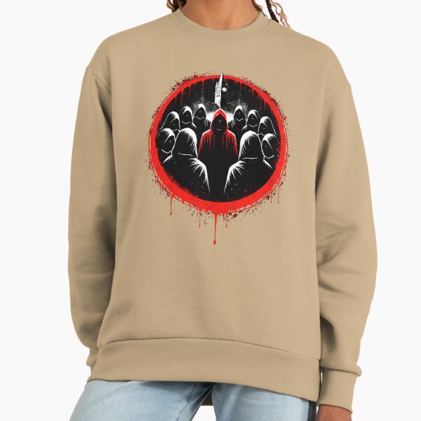 BOTC A Blood splattered clocktower The Accusation - Adult & Kids T-Shirts, Sweatshirts & Hoodies apparel design preview 1