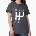 2CV Gear Shift Pattern - Adult & Kids T-Shirts, Sweatshirts & Hoodies apparel design preview 1