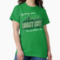 Greetings From Coast City - Adult & Kids T-Shirts, Sweatshirts & Hoodies apparel design preview 1