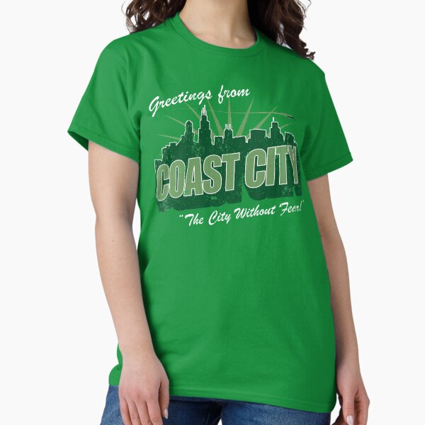 Greetings From Coast City - Adult & Kids T-Shirts, Sweatshirts & Hoodies apparel design preview 1